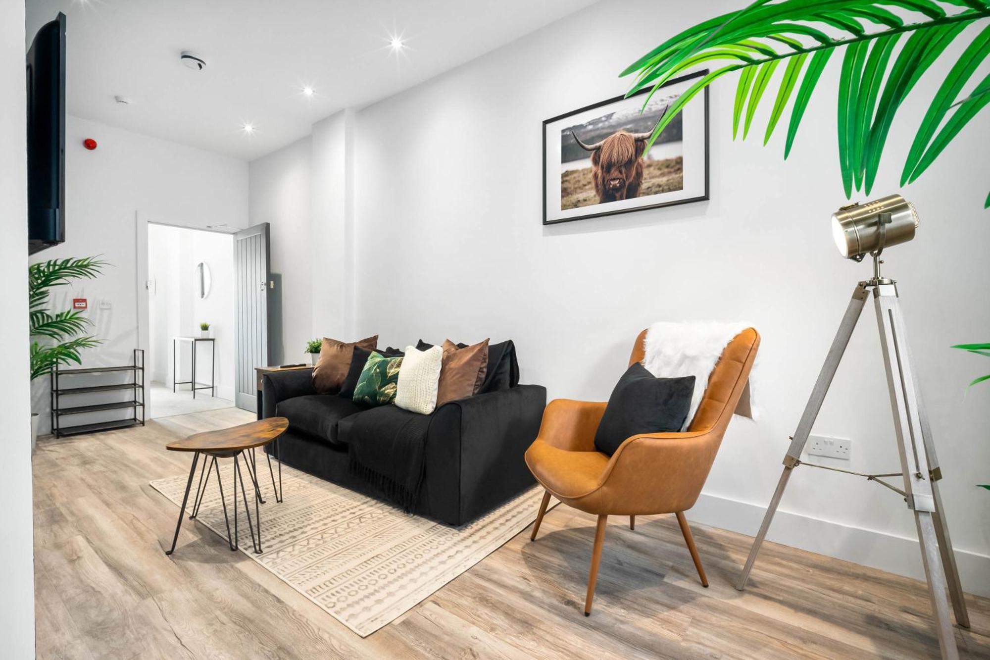 Stylish - Free Wifi & Netflix - On Street Parking - Double Bed - 49ag Apartment Rowley Regis